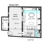 Plan du RDC maison