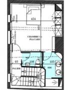 Plan du R+1 maison 